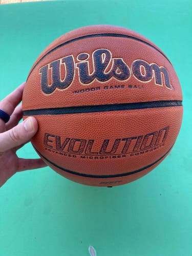Orange Men's Wilson Basketball (Used)