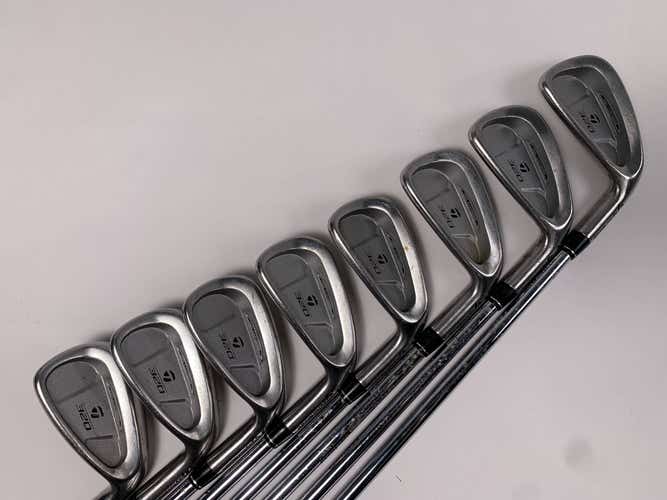 TaylorMade 320 Iron Set 3-PW Rifle Precision R-80 Regular RH Midsize Grips +1/2"