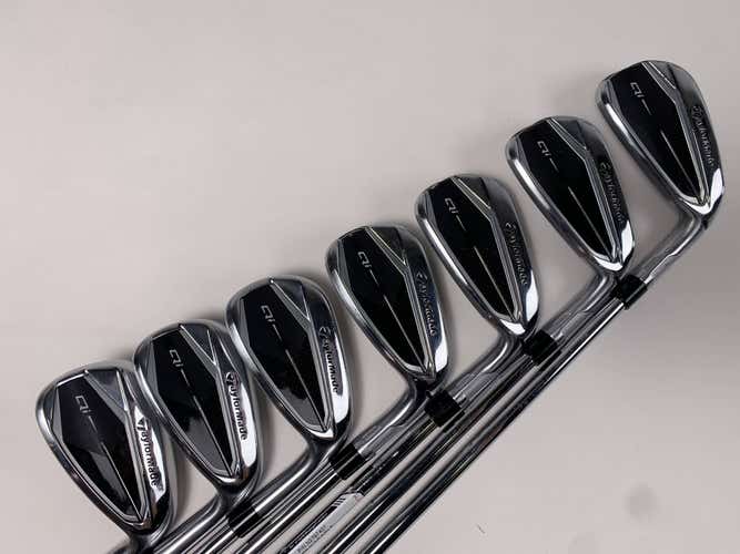 TaylorMade Qi Iron Set 5-PW+AW KBS Max MT 85g Regular Steel Mens RH