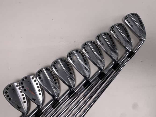 PXG 0311 Chrome Iron Set 5-PW+GW+SW+LW NS Pro Modus 3 Tour 105 Stiff RH
