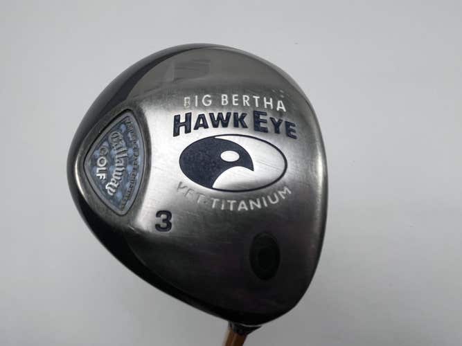 Callaway Hawkeye VFT 3 Fairway Wood 15* UST ProForce 75 Gold Regular RH