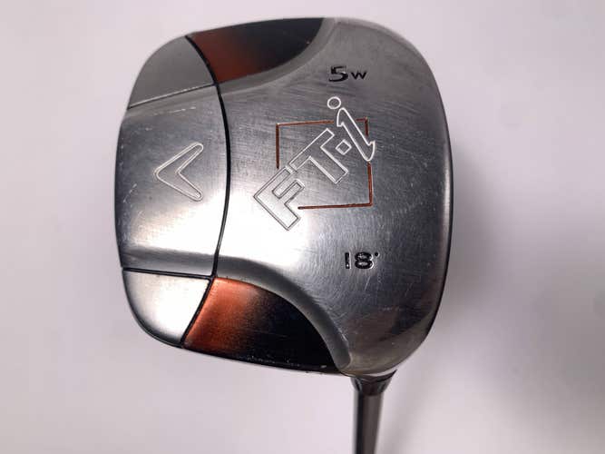 Callaway FT-i Squareway 5 Fairway Wood 18* Fujikura Sakura Ladies RH