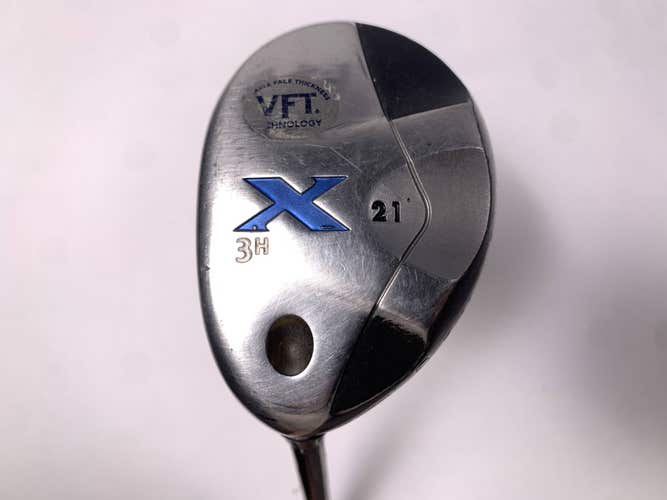 LEFTY Callaway X 3 Hybrid 21* 80g Regular Graphite Mens LH