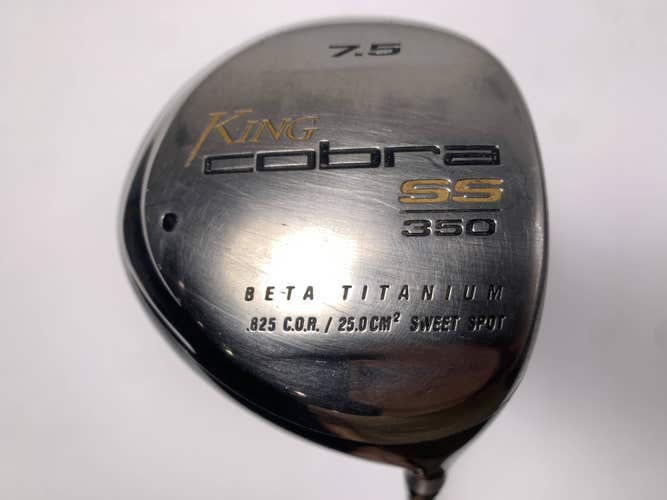 Cobra SS 350 Driver 7.5* Aldila HM Tour 60g Stiff Graphite Mens RH