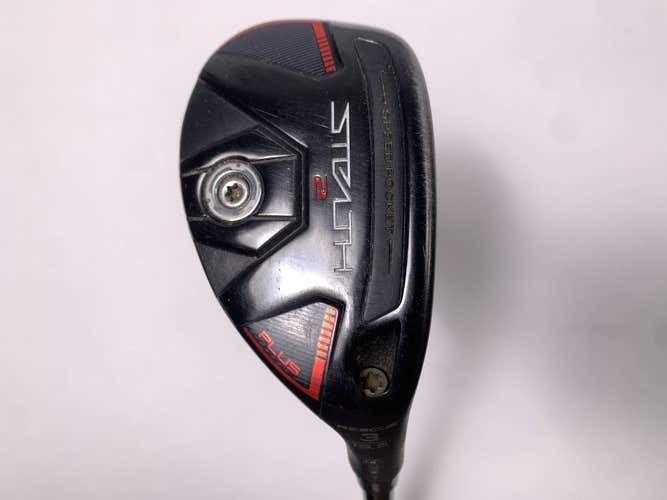 TaylorMade Stealth 2 Plus 3 Hybrid 19.5* Kai'li Red 85g Stiff Graphite Mens RH
