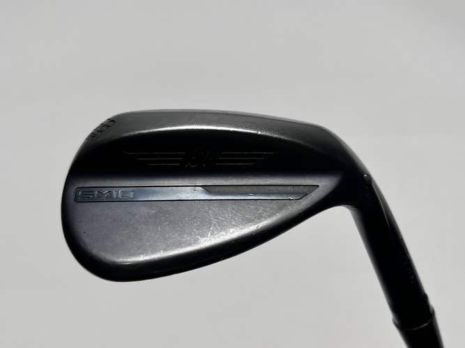 Titleist Vokey SM10 Jet Black Lob Wedge LW 58* 8M Tour 90 90g Stiff + RH +3/4''