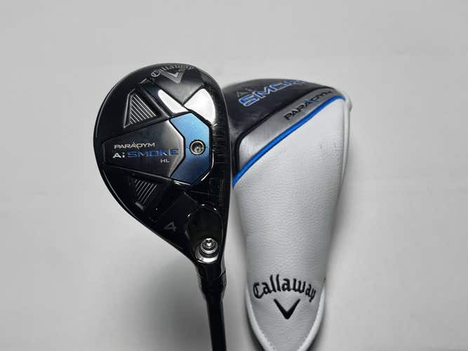 Callaway Paradym Ai Smoke HL 4 Hybrid 21* Cypher Sixty 5.5 Regular RH HC