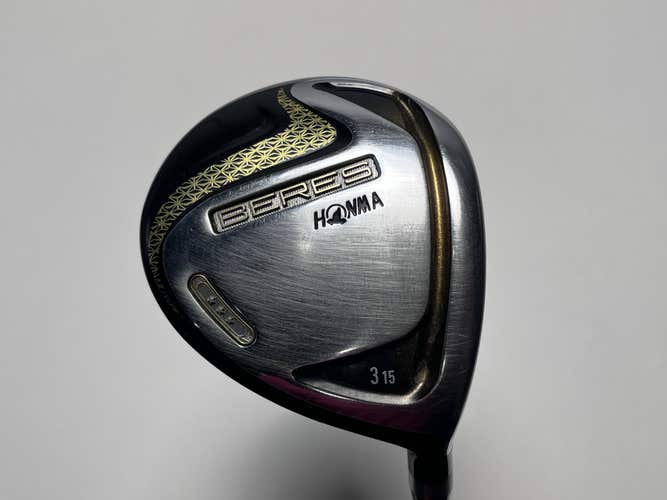 Honma Beres 07 3-Star 3 Fairway Wood 15* ARMRQ 3 Star 47g Regular RH