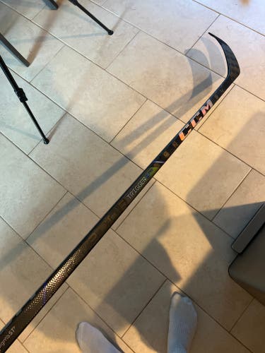 Senior CCM Ribcor Trigger 9 Pro Right Handed Hockey Stick P28M 75 Flex Pro Stock (Used)