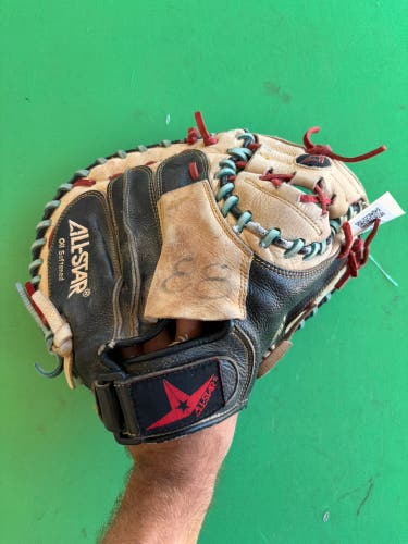 Brown All Star CM3030 RH Catcher's Baseball Glove 33.5"