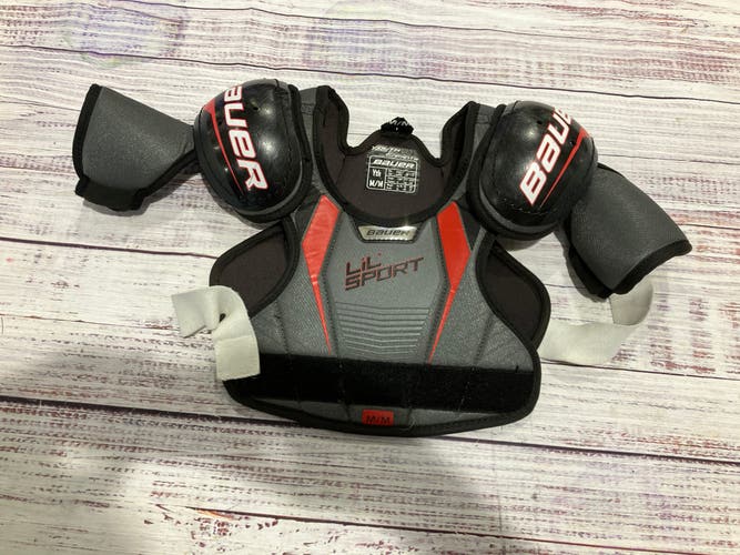 Medium Youth Bauer Lil Sport Shoulder Pads (Used)