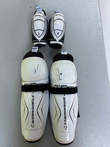 Junior Winnwell 11" Shin Pads (Used)