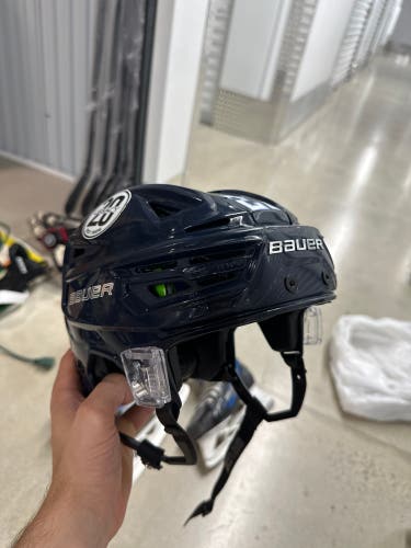 USHL MADISON CAPITALS Small Bauer Re-Akt 155 Helmet Pro Stock (Used)