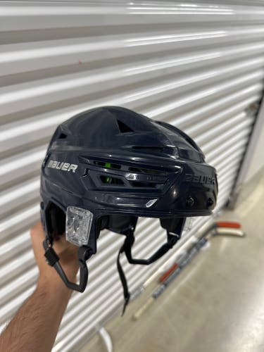 USHL Madison Capitol Medium Bauer Re-Akt 155 Helmet Pro Stock (Used)