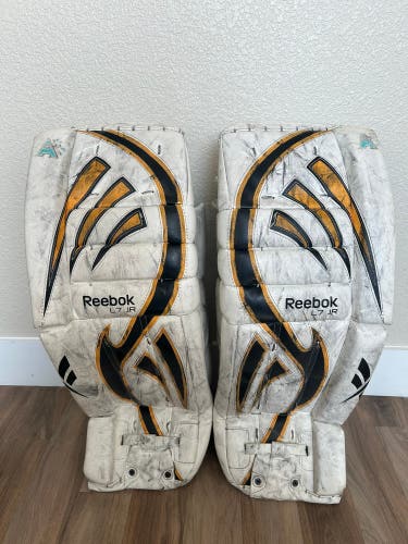 28+1" Reebok Larceny Goalie Leg Pads (Used)