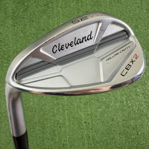 Cleveland CBX2 Satin 52 Gap Approach Wedge 11 Dynamic Gold 115 Left Handed