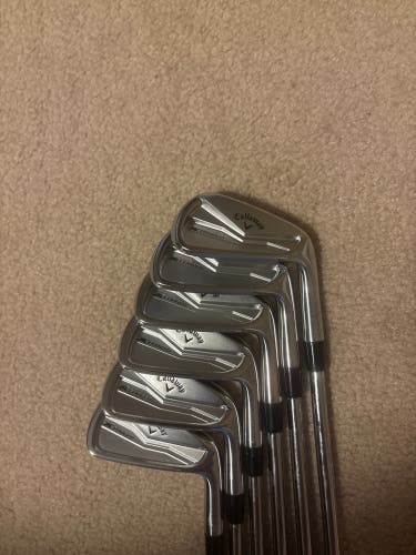 2025 Callaway Right Handed Iron Set Stiff Flex (New)