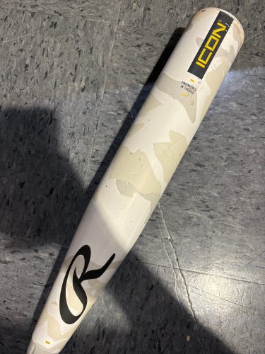 2025 Rawlings Icon Composite Bat USSSA Certified (-5) Composite 27 oz 32" (Used)