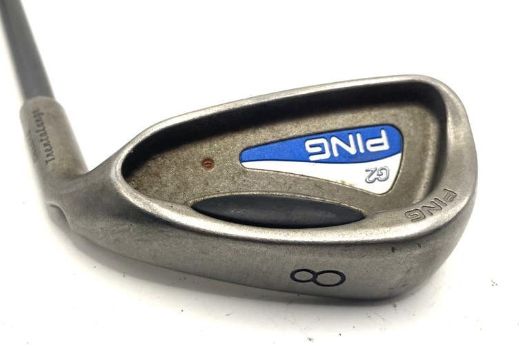 2003 PING G2 8 IRON SOFT REGULAR TFC 100 GRAPHITE SHAFT (RED DOT) SENIOR