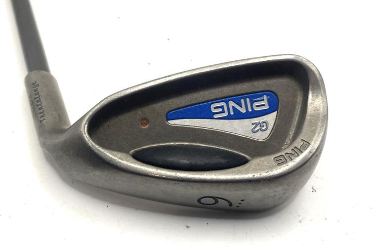 2003 PING G2 9 IRON SOFT REGULAR TFC 100 GRAPHITE SHAFT (RED DOT) SENIOR