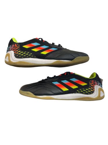 Used Adidas Soccer Indoor Shoes Black Senior 6.5 11873-S000247248
