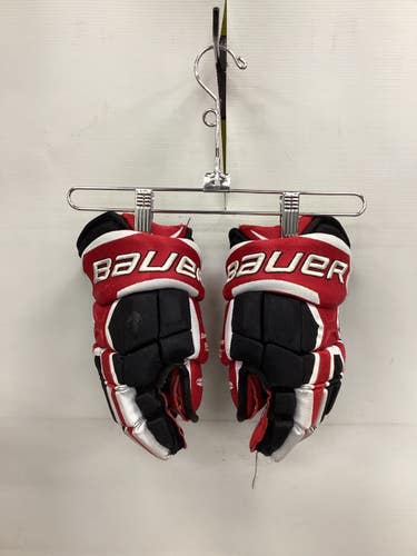 Used Bauer SUPREME 190 Junior Gloves Red 12" 11851-S000051206