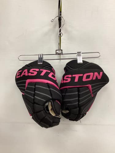 Used Easton STEALTH GLOVE Junior Gloves Black 12" 11851-S000051207