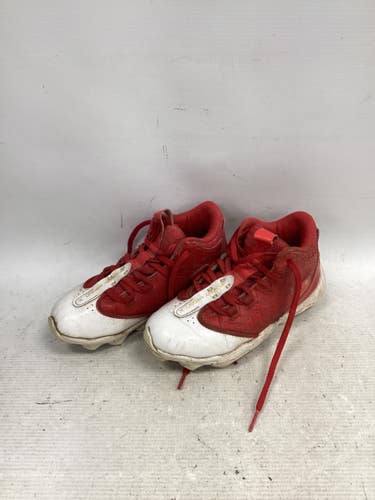 Used Under Armour UNDER ARMOUR BB/SB Cleats Red Junior 01.5 11851-S000051194