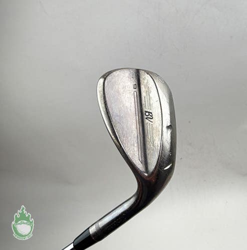 Used Titleist Vokey SM9 D Grind Chrome Wedge 60*-12 Wedge Flex Steel Golf Club
