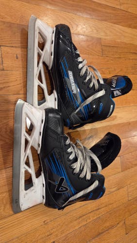 Bauer GSX Hockey Goalie Skates Regular Width Size 4 (Used)