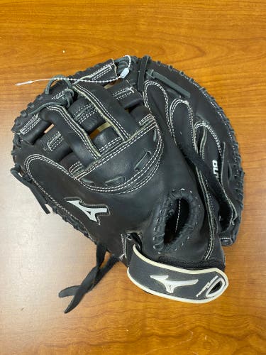 Black Mizuno Prospect Select LH Catcher's Softball Glove 32.5" (Used)