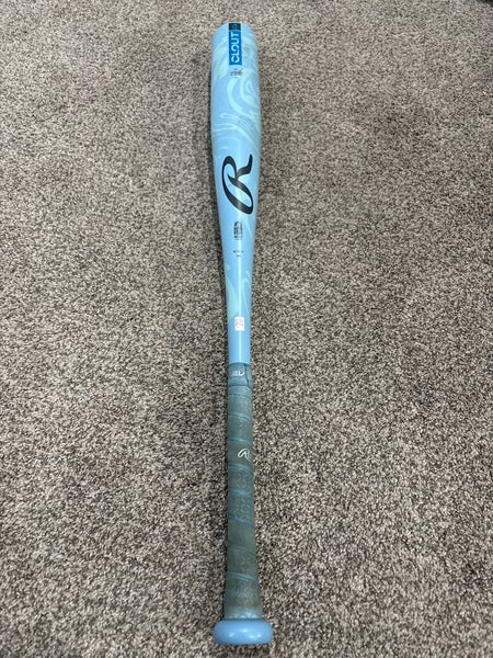 2025 Rawlings Clout AI Alloy USSSA Certified Bat (-10) 20 oz 30" (Used)