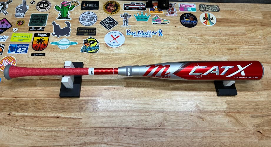 2023 Marucci CAT X Composite BBCOR Certified Bat (-3) 29 oz 32" (Used)