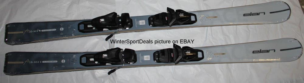 NEW 2027 ELAN ACE SC2 152cm skis women's with EL 9.0 GW adjustable bindings