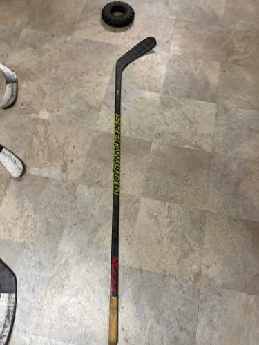 Intermediate Sher-Wood Rekker Legend Pro Right Handed Hockey Stick PP90MX 50 Flex (Used)