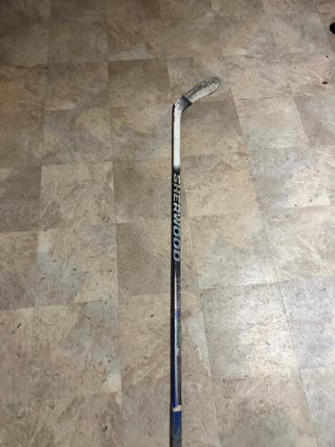 Intermediate Sher-Wood CODE Encrypt Pro Right Handed Hockey Stick P28 65 Flex (Used)