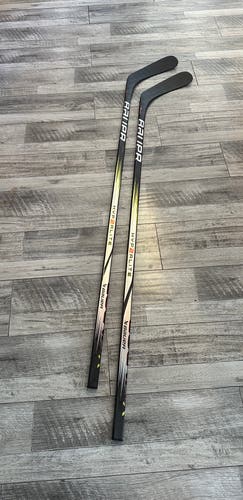 2 pack! Senior Bauer Hyperlite 2 Right Handed Hockey Sticks P92 65 Flex (New) Read Description