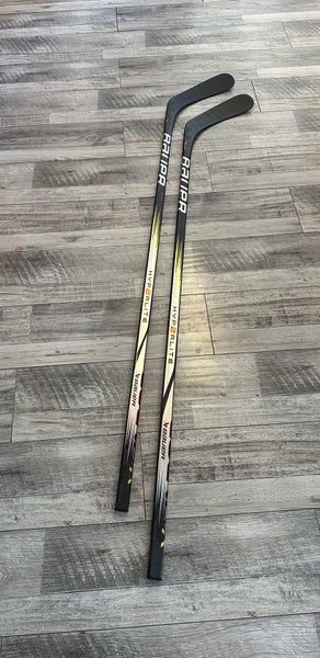 2 pack! Senior Bauer Hyperlite 2 Right Handed Hockey Sticks P92 65 Flex (New) Read Description