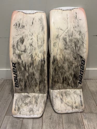 Large 2024 Bauer Supreme Shadow Goalie Leg Pads (Used)