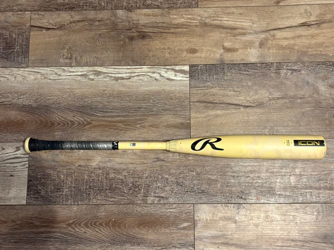 2025 Rawlings Icon Composite BBCOR Certified Bat (-3) 29 oz 32" (Used)