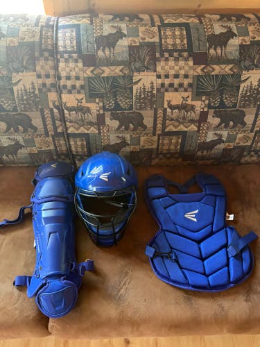 Blue Easton Black Magic 3.0 Catcher's Set (New)