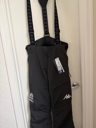 Grey Kappa US Ski Team Pants (New)