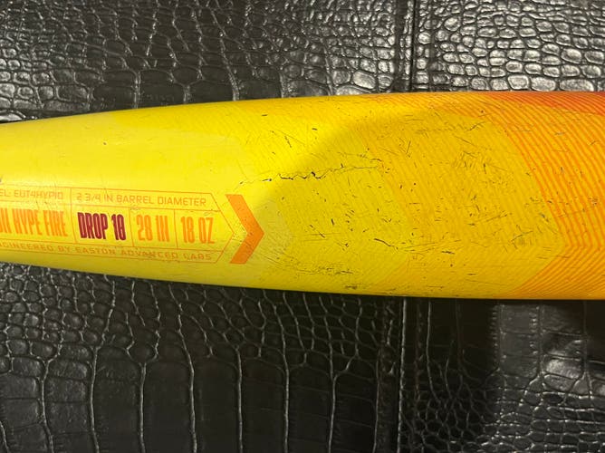 2024 Easton Hype Fire Composite USSSA Certified Bat (-10) 18 oz 28" (Used)