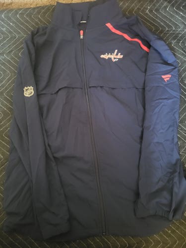 Adult XL authentic Washington Capitals Team Training Jacket (New)