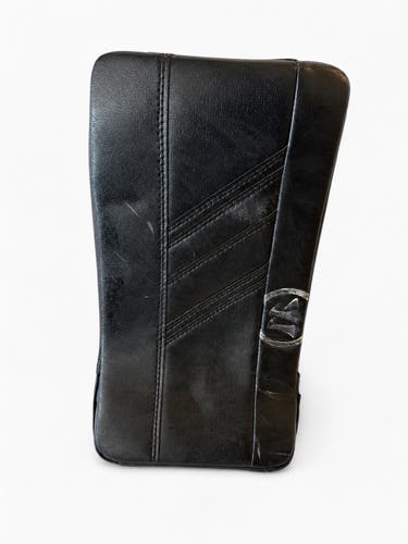 Warrior Ritual R/GT2 SR Goalie Blocker Black Senior Removable Palm Hockey Used