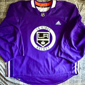 Los Angeles Kings Adidas Primegreen Training Camp Jersey 58G