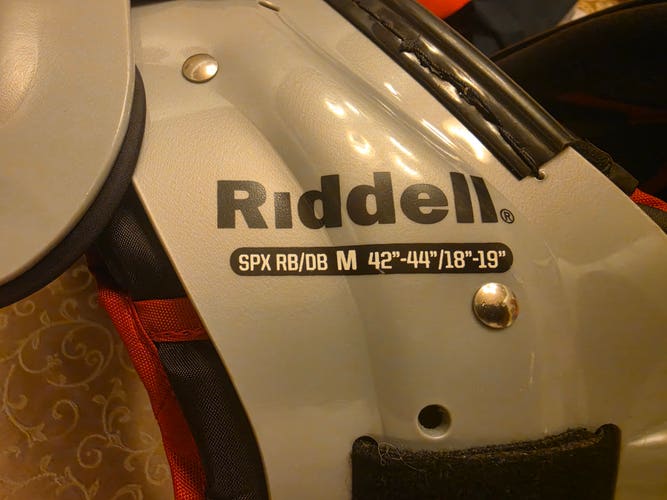 Medium Adult Riddell Power SPX RB-DB Shoulder Pads (Used)