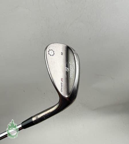 Right Handed Titleist Vokey SM6 M Grind Wedge 60*-08 Wedge Steel Golf Club