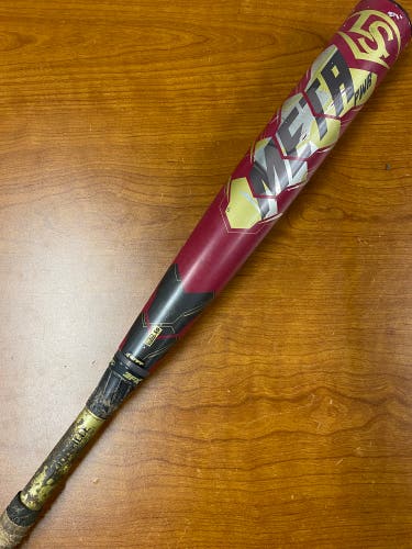 2021 Louisville Slugger Meta PWR Composite Bat BBCOR Certified (-3) Composite 30 oz 33" (Used)