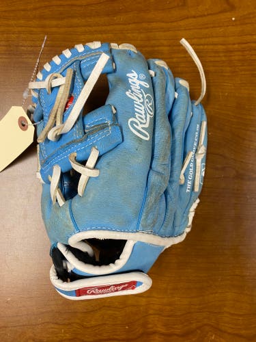 Blue Rawlings Highlight Series LH Baseball Glove 10.5" (Used)